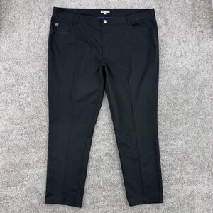 Peter Millar Pants Men's 44x30 Black EB66 Performance 5 Pocket Chino Golf